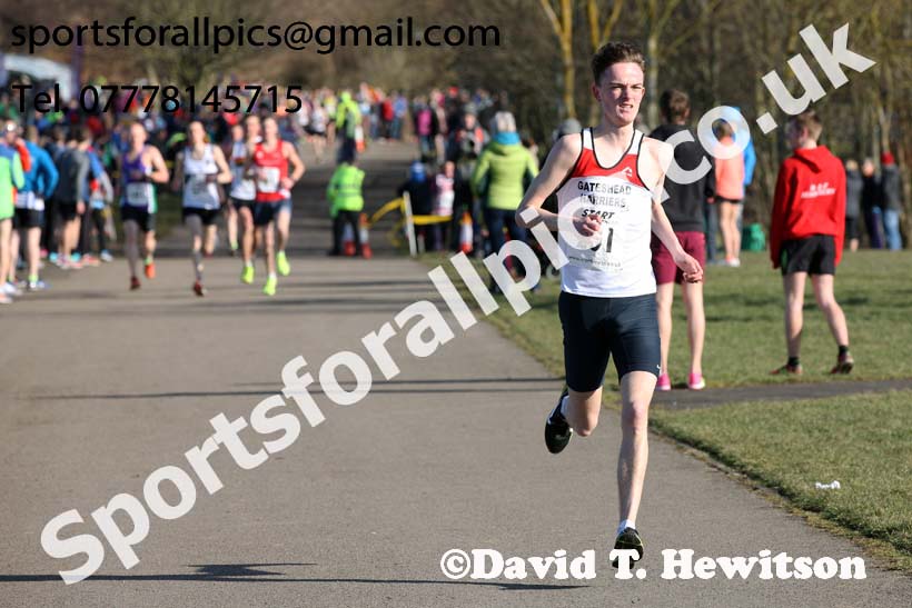 Senior mens 2018 Royal Signals NECAA Road Relays, Hetton. Photo: David T. Hewitson/Sports for All Pics